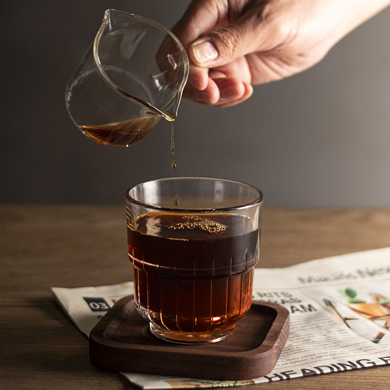 Heat-resistant Glass Coffee Cup Hotel Drink Milk Cup