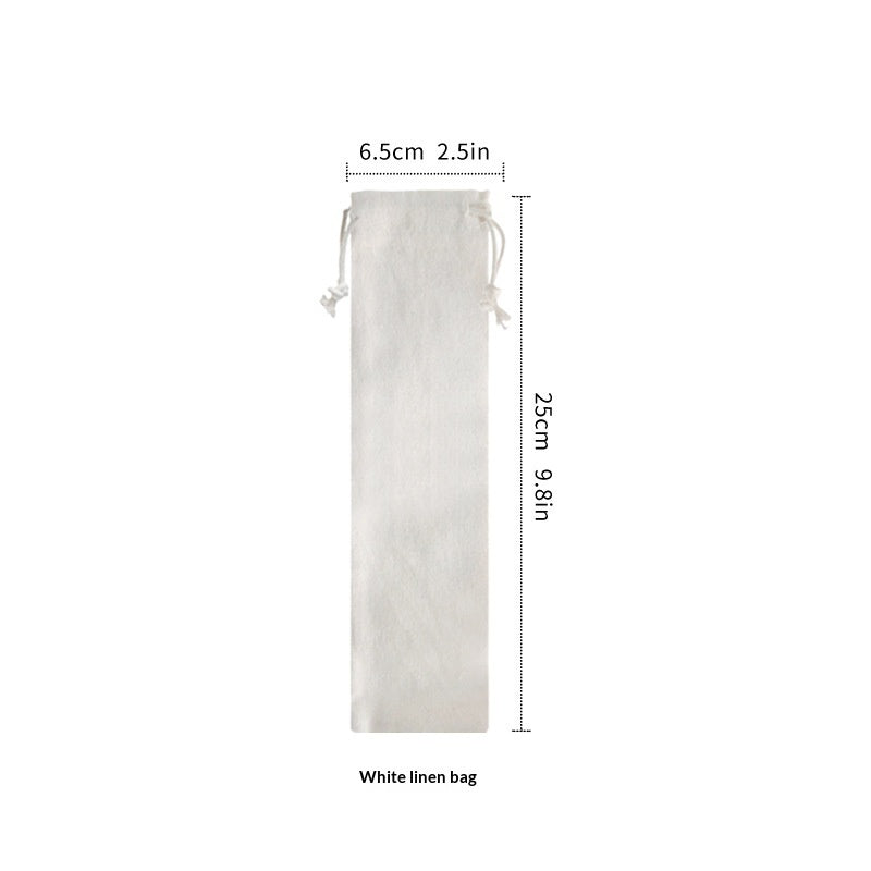 Stainless Steel Angled Straw Drink Milk Tea Cup Set