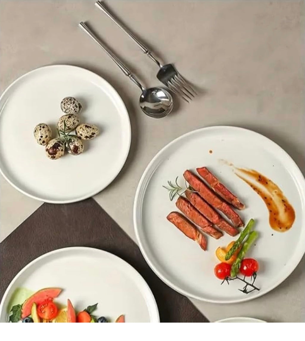 10-Piece Ivory Elegance dinner set