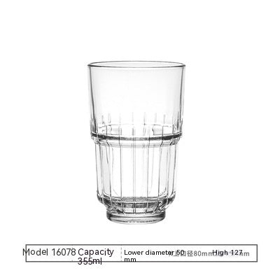 Heat-resistant Glass Coffee Cup Hotel Drink Milk Cup